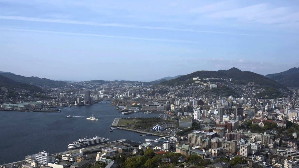 Nagasaki harbour timelapse