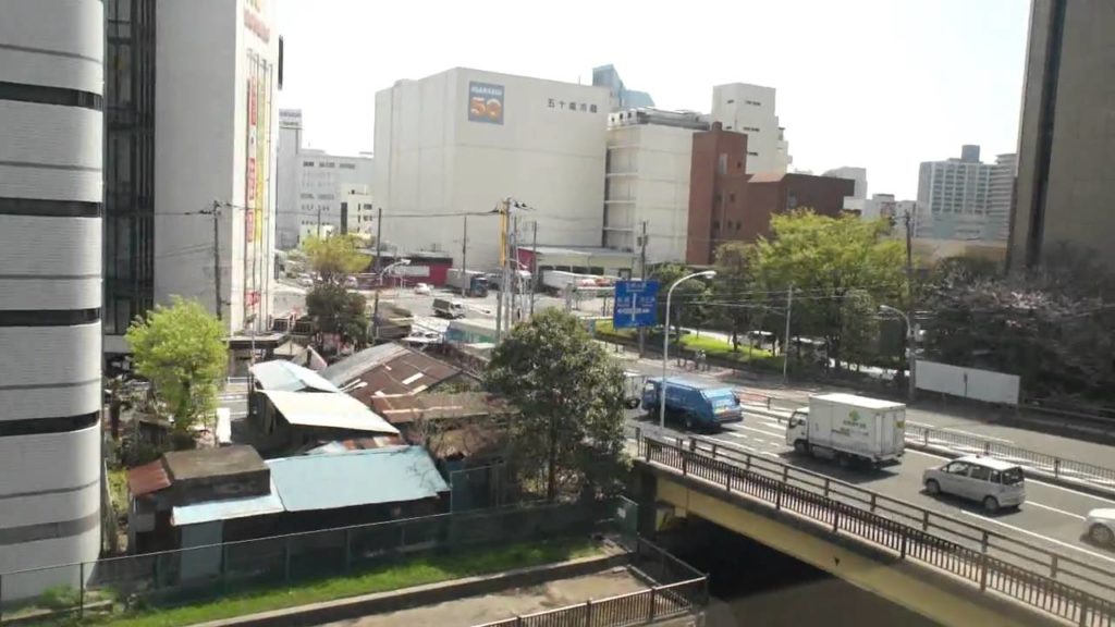 Japan monorail ride to Odaiba Apr 2011