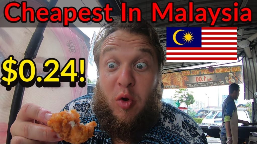 🇲🇾 $0.24 CENTS CHICKEN | CHEAPEST, BEST STREET FOOD CHICKEN IN MALAYSIA AND IN SOUTHEAST ASIA?
