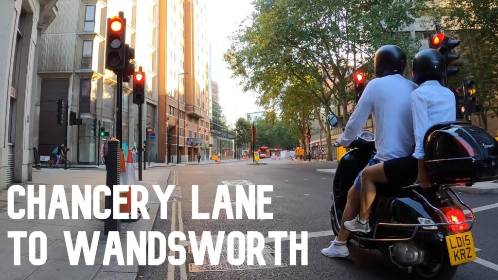 [4K Cycling] London: Chancery Lane to Wandsworth