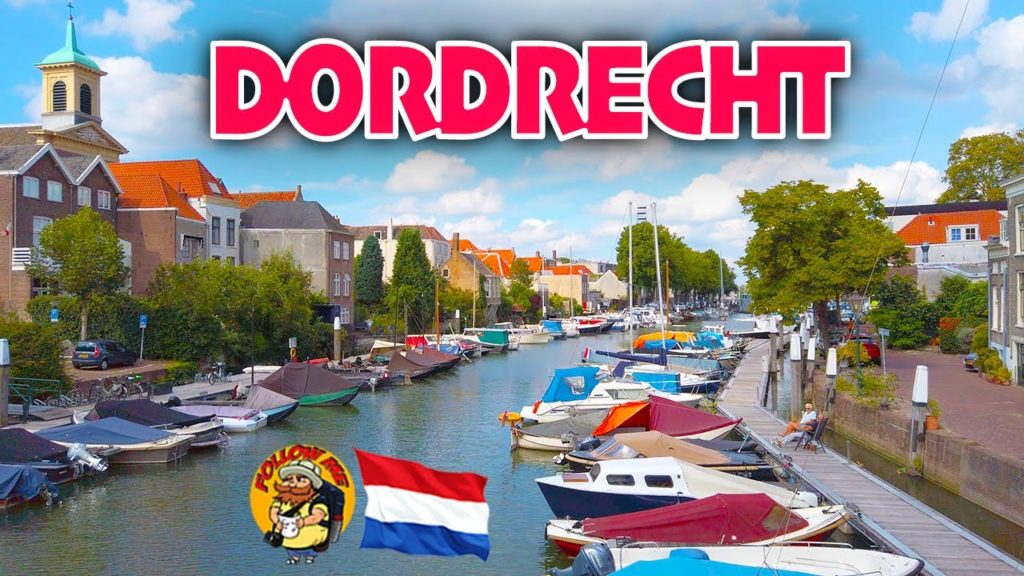 DORDRECHT OLD TOWN TOUR (4K Walking Tour)
