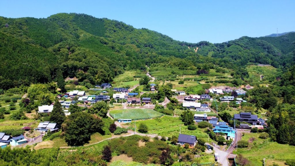 JG☆☆☆8K HDR Yamanashi,Shimoodawara Historic District of Silkworm Raising 山梨 塩山下小田原上条 養蚕農村の街並(重伝建)