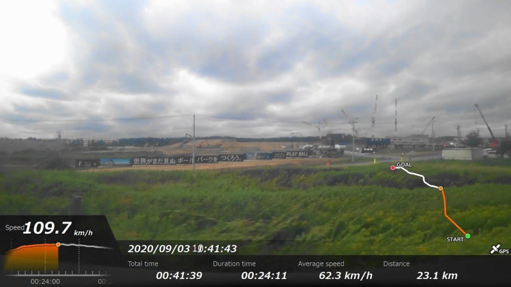 [FHD|ac]JR北海道・千歳線-函館本線：新千歳空港→札幌駅間(全区間)、721系/快速「エアポート号」-uシート-乗車走行シーン。【車窓・側面展望】