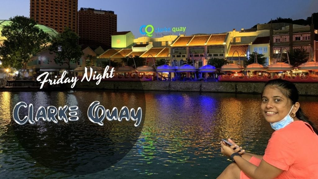 Clarke Quay | Singapore River | Friday Night | Clubs & Bars | Turkish Ice-cream| Singapore | VLOG #3