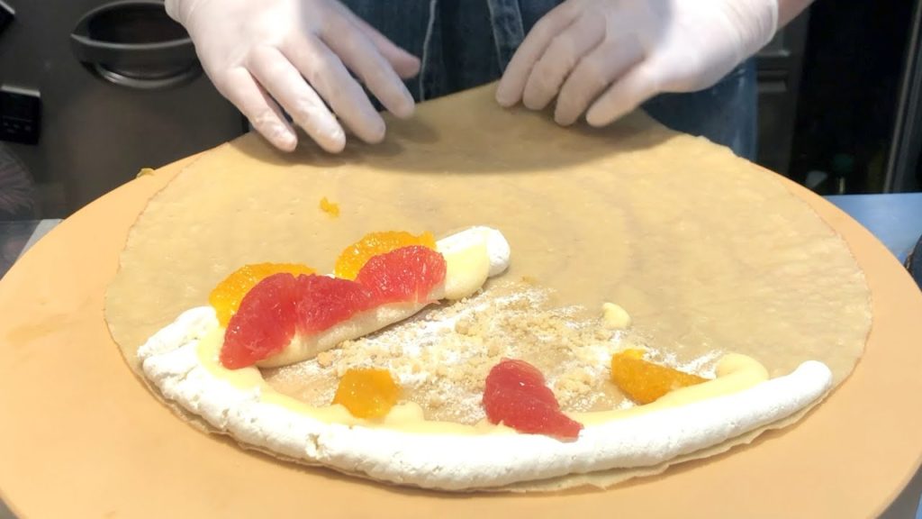 とんでもなく美味しいフルーツクレープの作り方