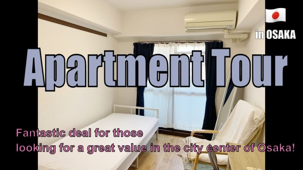 Japanese Apartment Tour in Osaka MUK8A -  Shinsaibashi East furnished