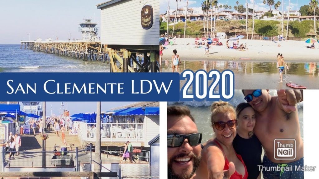 San Clemente Beach Labor Day Weekend 2020..Did she say yes?