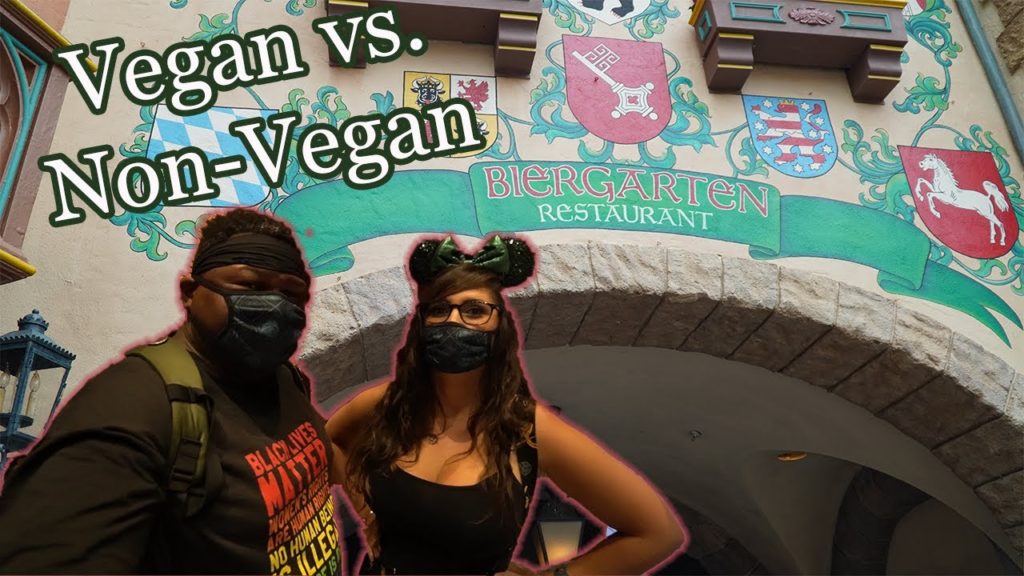 Biergarten Reopened | Vegan & non-vegan food review | Disney's Epcot Germany Pavilion