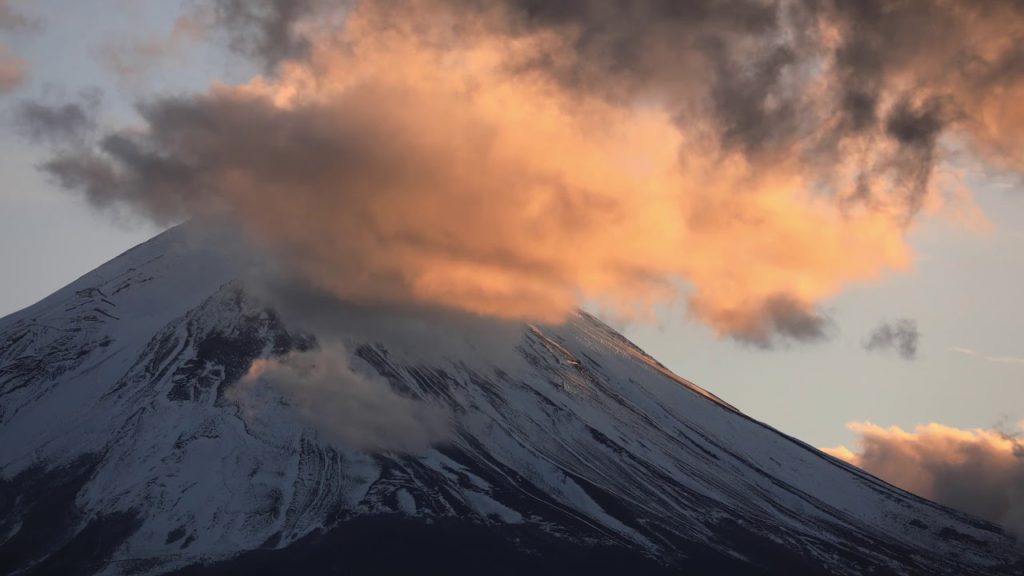 Japan 1 Minute Travel Mt.Fuji Lake Kawaguchi-ko （約１分間の富士山動画）