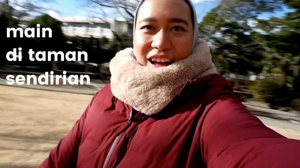 Vlog pertama di taman jepang! | Vlog by Nabila #1