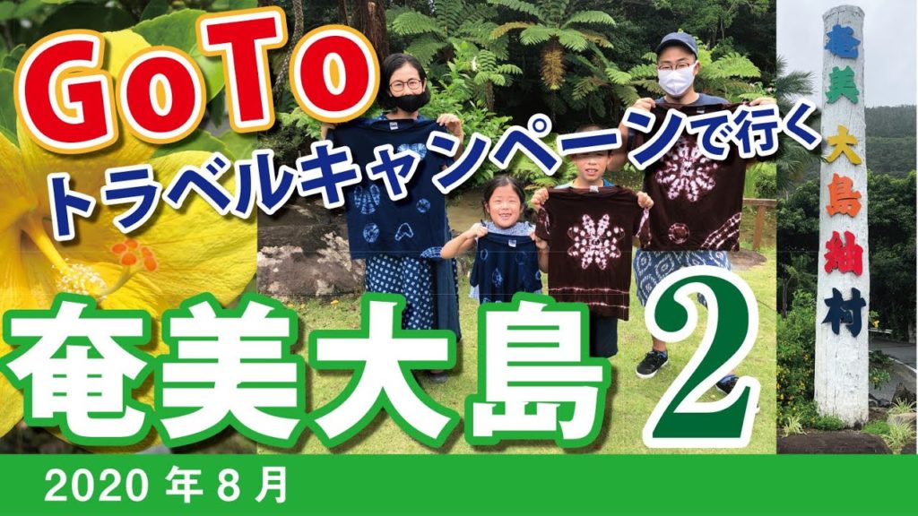 【奄美大島　Go Toキャンペーンで行く家族旅行Vlog2】Amami Island