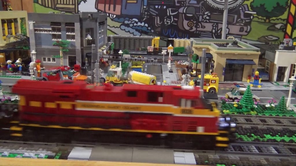LEGO Train Layout at Gold Coast Railroad Museum (#2)