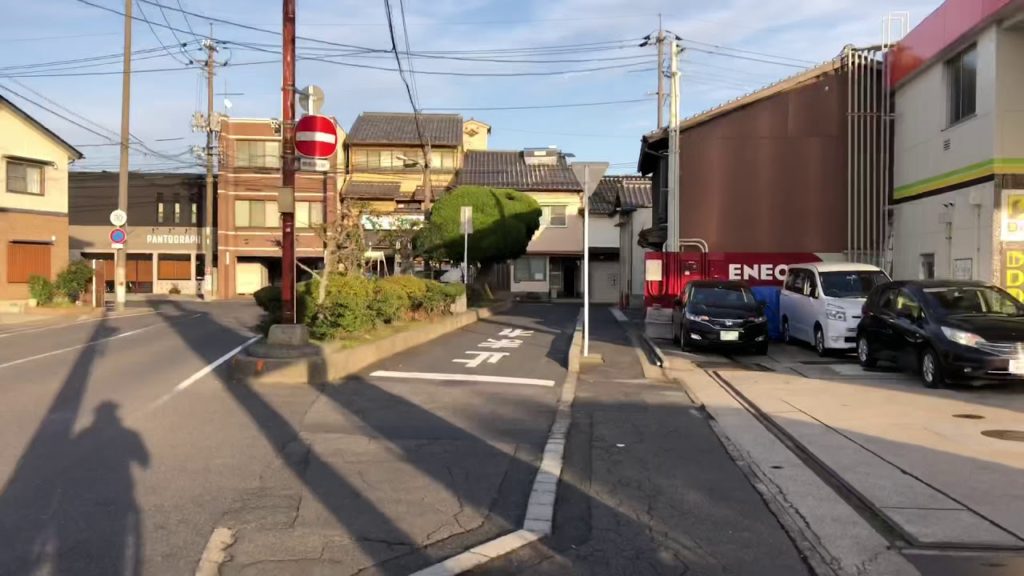 Station to Matsue Castle Japan