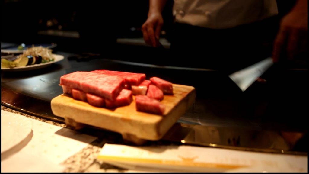 Beef Steak at Kobe's Mouriya