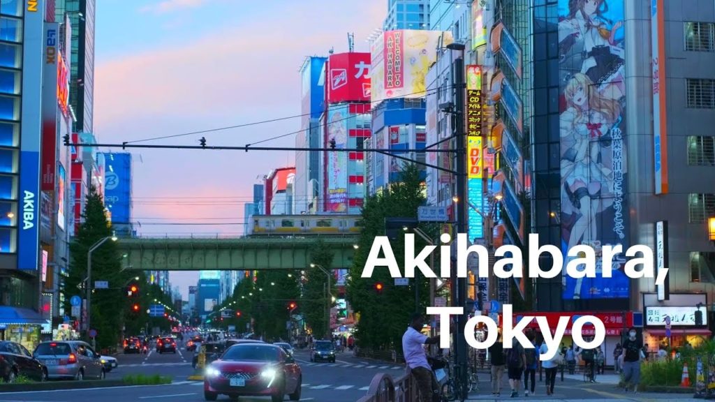 【4k Tokyo walking】Akihabara in the evening / Fujifilm X-T4