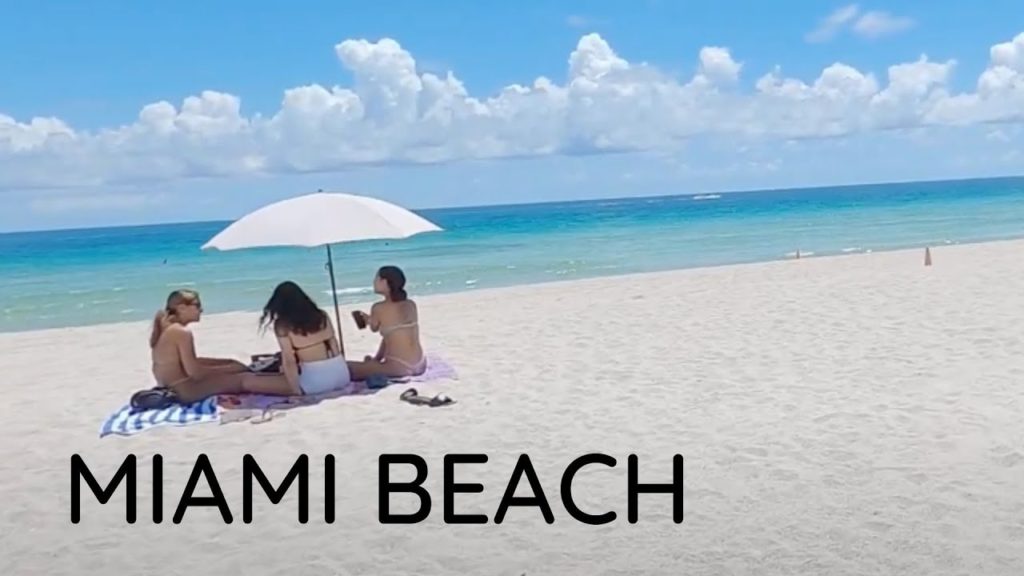 MIAMI BEACH - SOUTH BEACH - WALKING VIRTUAL TOUR - FLORIDA TRAVEL