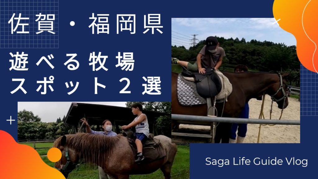 【子供と遊ぶ】佐賀県・福岡県にある牧場スポット２選,Saga  Fukuoka  Japan
