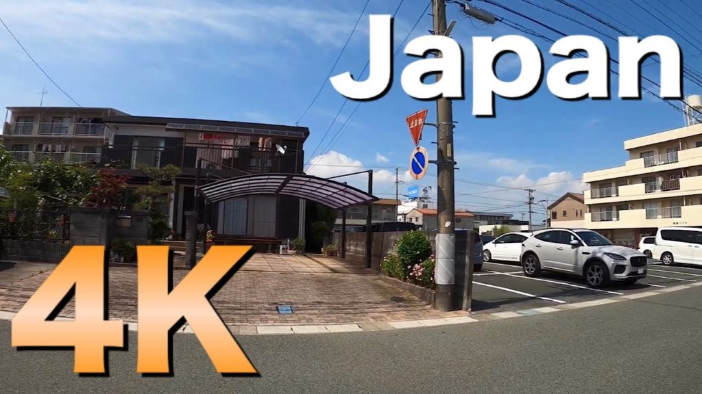4K Japanese Neighborhood walking tour/walking in Japan countryside/natural sound,2020 May SHIZUOKA