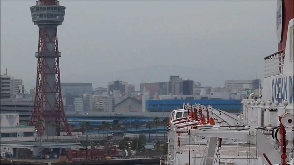 Pacific Crossing Brazil-Japan: Arriving at Hakata Port in Fukuoka Pacific Crossing Brazil-Japan: Arriving at Hakata Port in Fukuoka