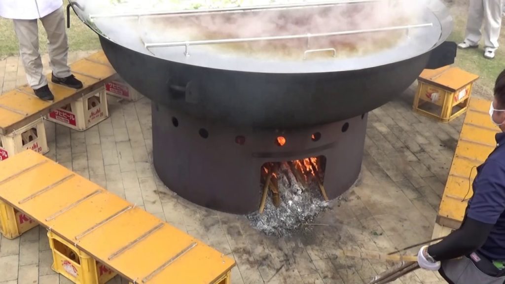 Imoni Festival, 芋煮会, Street food Japan