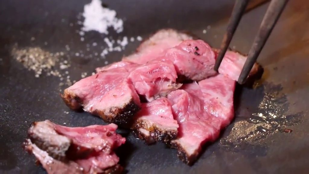 Kobe Beef A5 $3000 Best Quality - by Mark Wiens of Migrationology.com