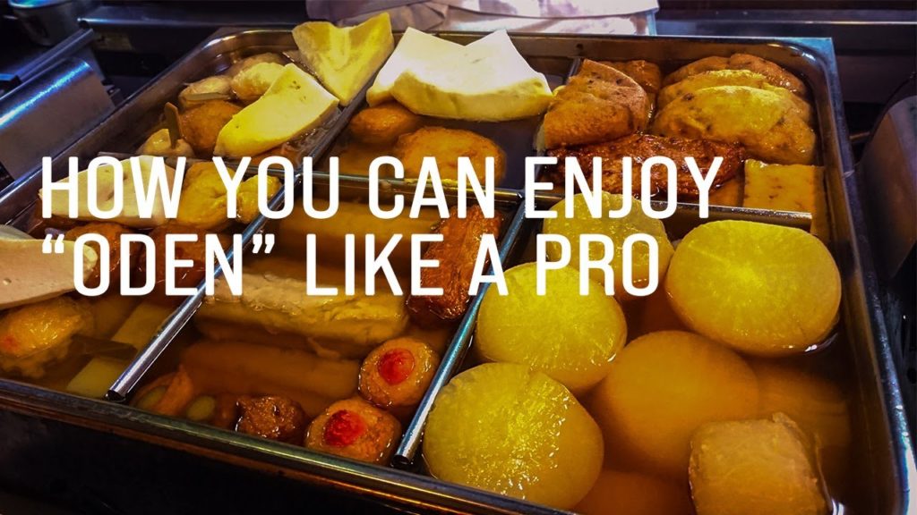 How Japanese eat ODEN【Japanese street food】