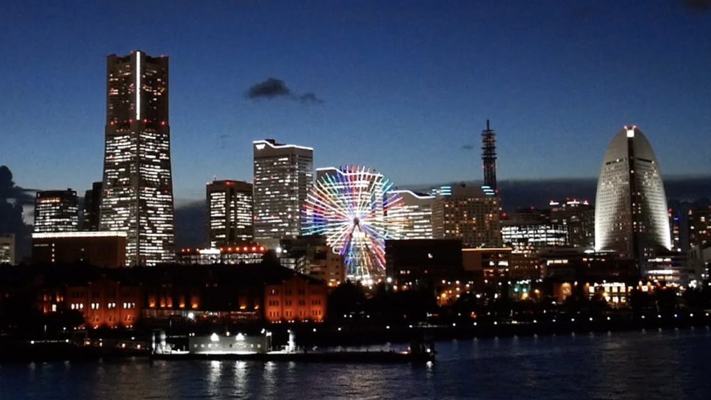 【夜景】横浜みなとみらい夜景(コスモクロック21)【Night view】Yokohama Minatomirai Night View (Cosmo Clock 21)