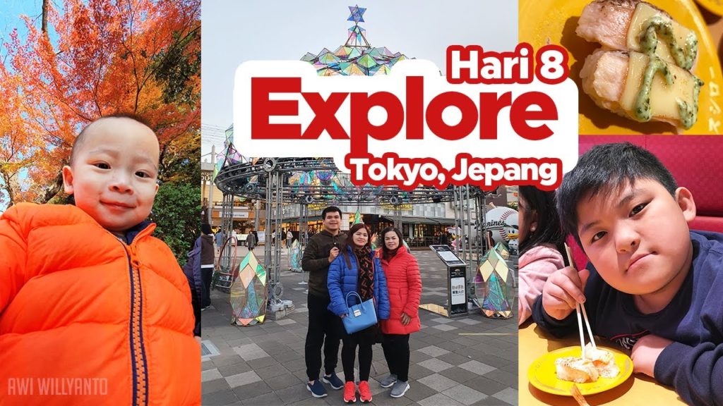 Explore Tokyo, Ueno Park, Sushi Natto, Mitsui Outlet Park, Jepang / Awi Willyanto