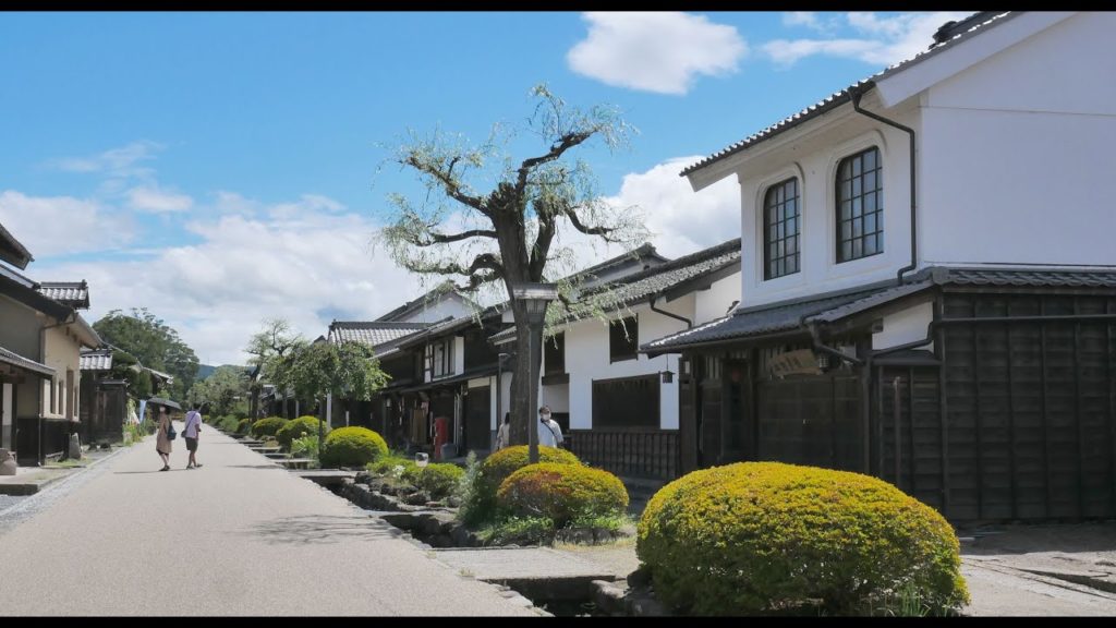 JG☆☆☆☆8K HDR 長野 海野(重伝建) 北国街道の宿場,格子と卯辰と養蚕の街並を学ぶ Nagano,Unno,Post Town(Historic District)