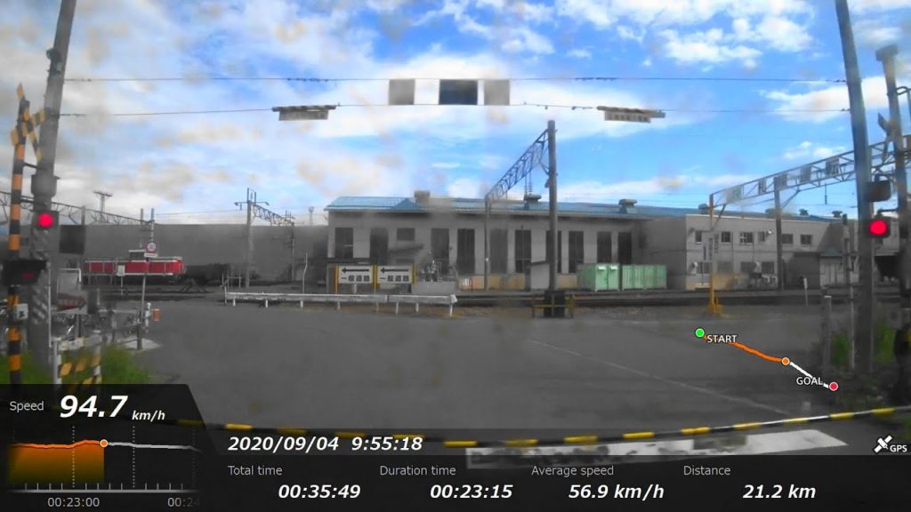 [FHD|ac]JR北海道・函館本線：小樽→札幌駅間、733系/快速「エアポート号」乗車走行シーン。【車窓・側面展望】