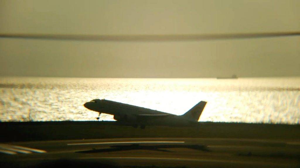 Takeoff and landing at early-sunset Chubu Centrair International Airport, Nagoya, part 4