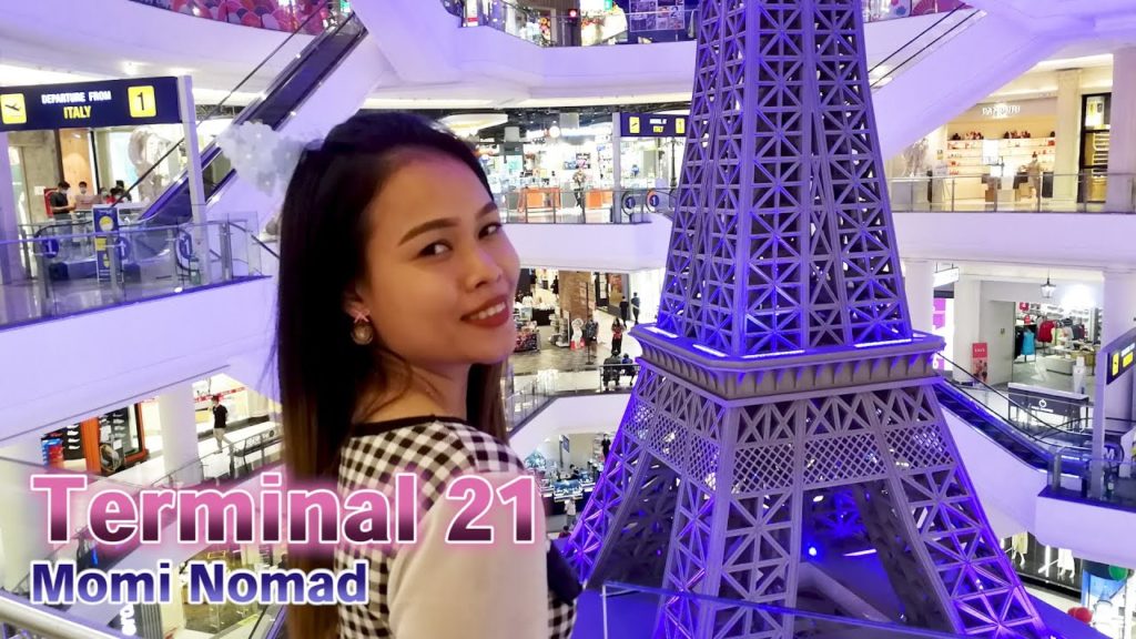 [Pattaya]Terminal 21, eat Udon for the first time, buy toys for KK Coffee