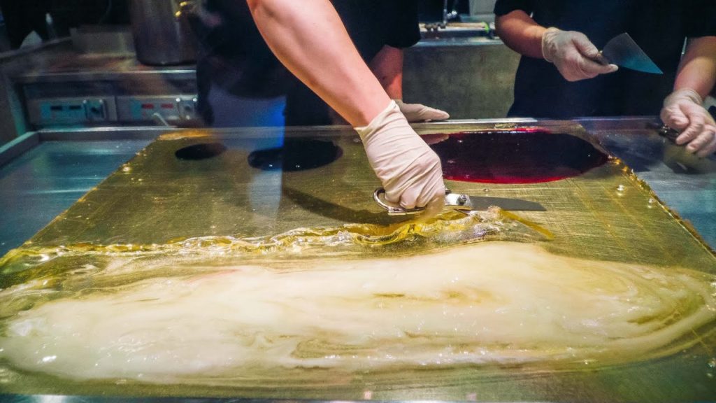 手作りキャンディー∥Handmade Candy Making Master∥パパブブレ∥Japanese Street Food