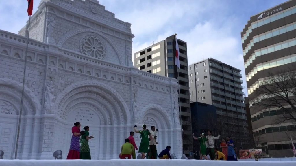 Japan: 66th Sapporo Snow Festival 2015 - Philippines Square 09Feb15