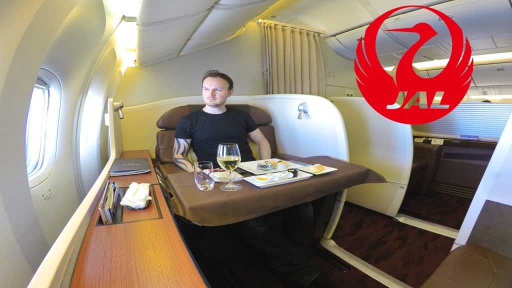 FIRST CLASS WITH JAPAN AIRLINES IS AMAZING!