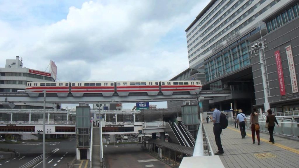 Tram In Japan,Kitakyusyu MonoRail, KokuraSt.