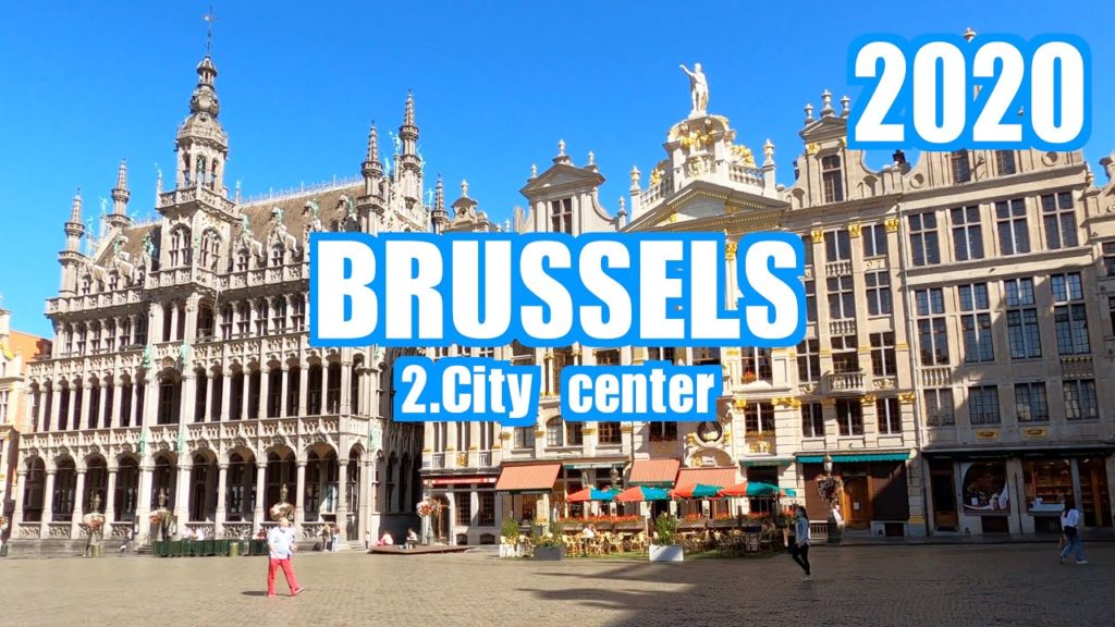 Brussels/Bruxelles/Brussel 2020 Belgium 🇧🇪 4K Walking Tour of the City Center (2/4)