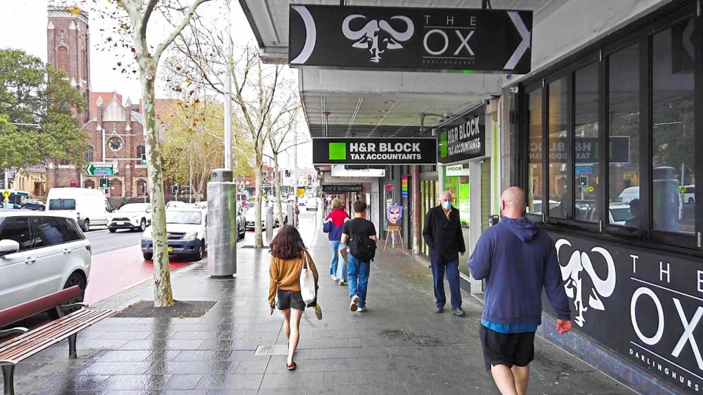 Walking Around TAYLOR SQUARE Darlinghurst SYDNEY AUSTRALIA (Short Video)