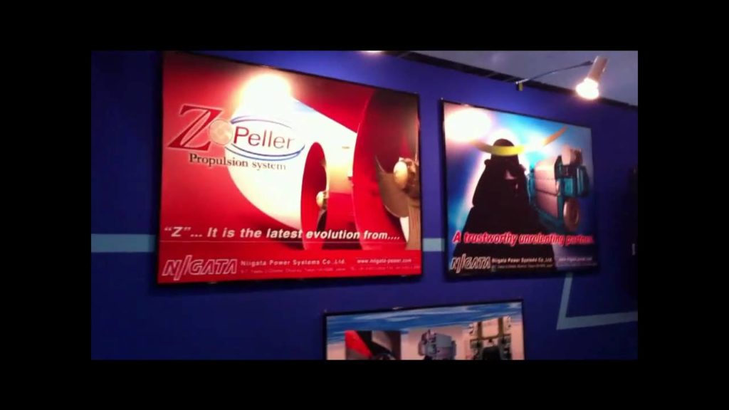 Niigata Power Systems Singapore at Asian Work Boat Suntec Singapore SOMA Maritime Industry