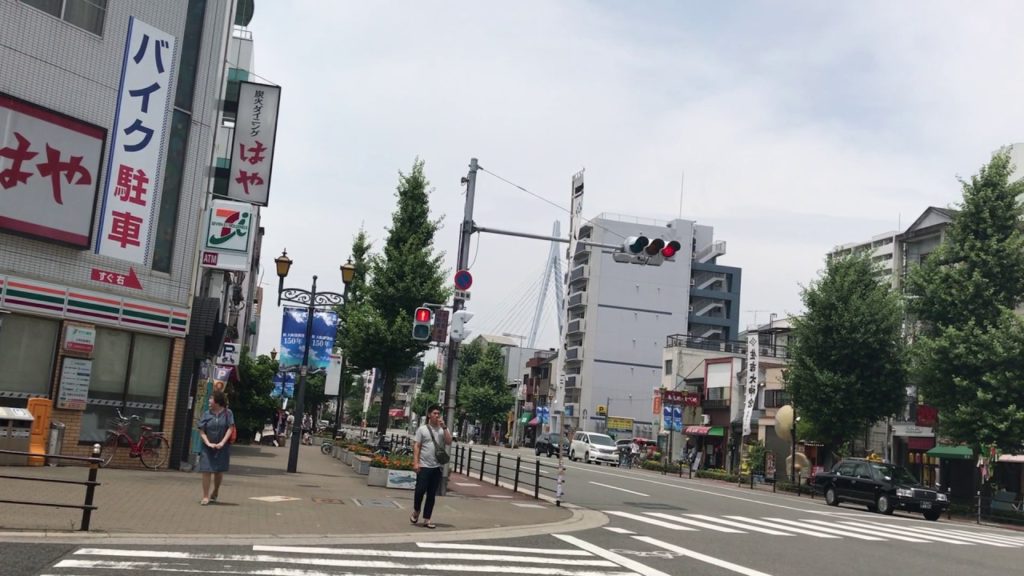 Going to The Osaka Aquarium Kaiyukan from Osakako Station