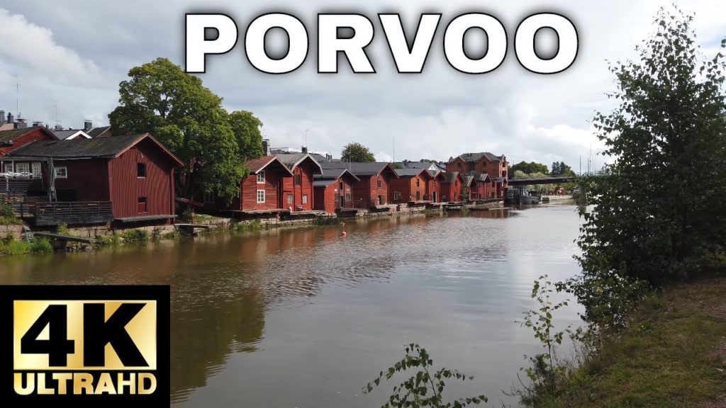 Walking in Porvoo Finland – Tour in City Centre Walking in Porvoo Finland - Tour in City Centre