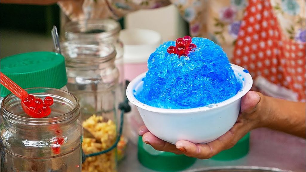 Thai Street Food - RAINBOW ICE CREAM Bangkok Phuket Dessert Thailand