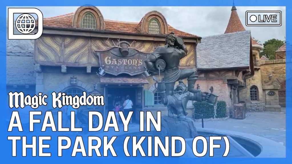 🔴 LIVE Fall Arrives at The Magic Kingdom… Kind of… 🔴 LIVE Fall Arrives at The Magic Kingdom... Kind of...