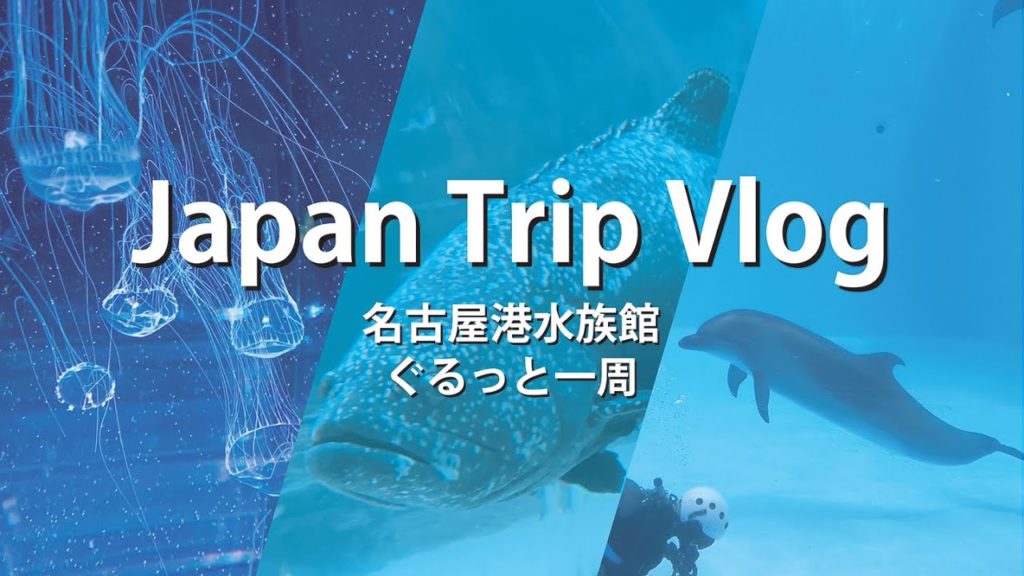 Vlog とある会社員の休日旅行 [名古屋港水族館] (Japan Travel Vlog / Port of Nagoya Public Aquarium)