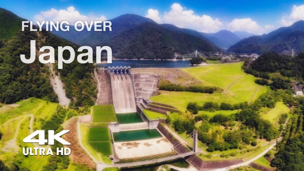 [4K DRONE] 丹沢湖の三保ダム（山北町）からの空撮 | Aerial Photography | Miho Dam in Lake Tanzawa, Kanagawa