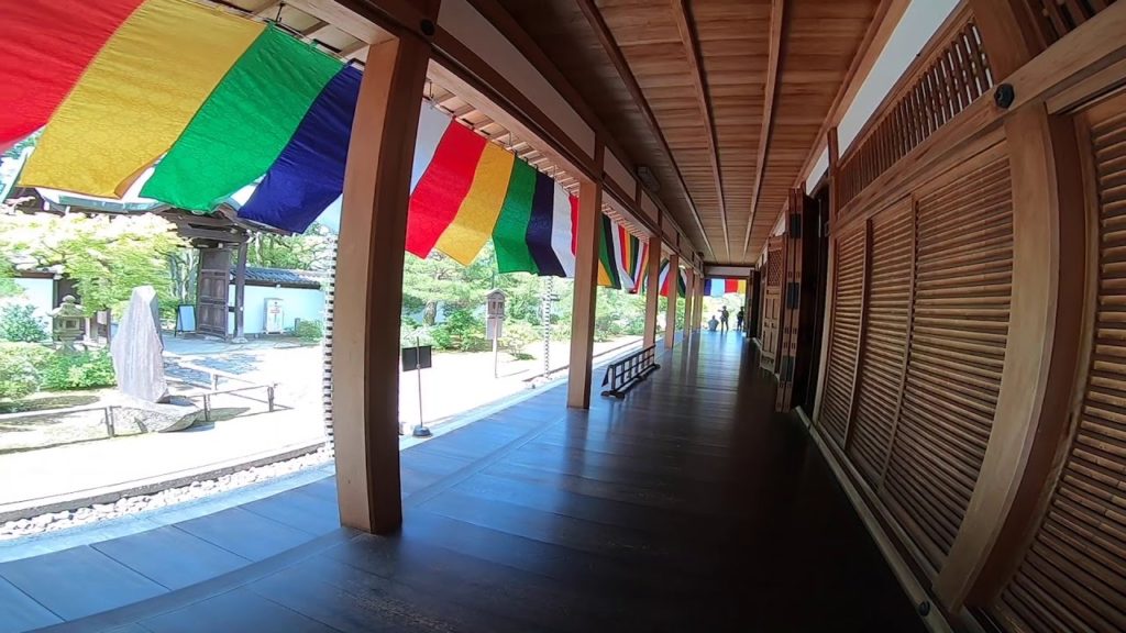 Temple hallway