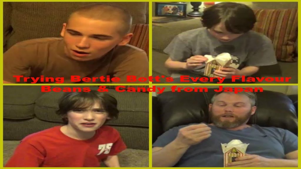 Trying Bertie Bott's Every Flavour Beans & Candy from Japan