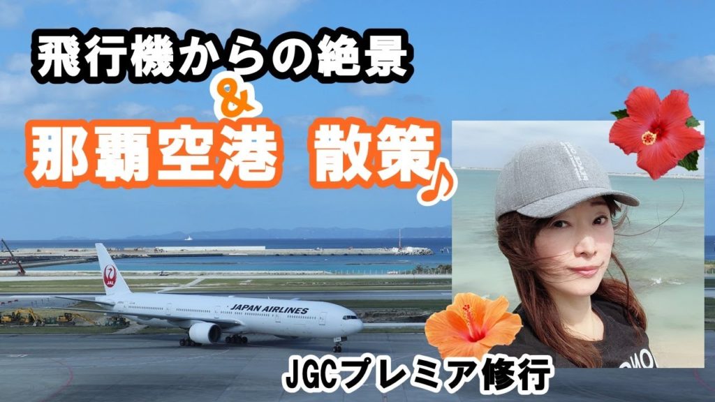 那覇空港 探検！と飛行機からの絶景♪Okinawa〔#45〕