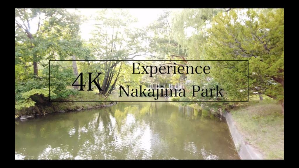 [4K]Walking in Nakajima Park in Sapporo(Japan,Hokkaido)