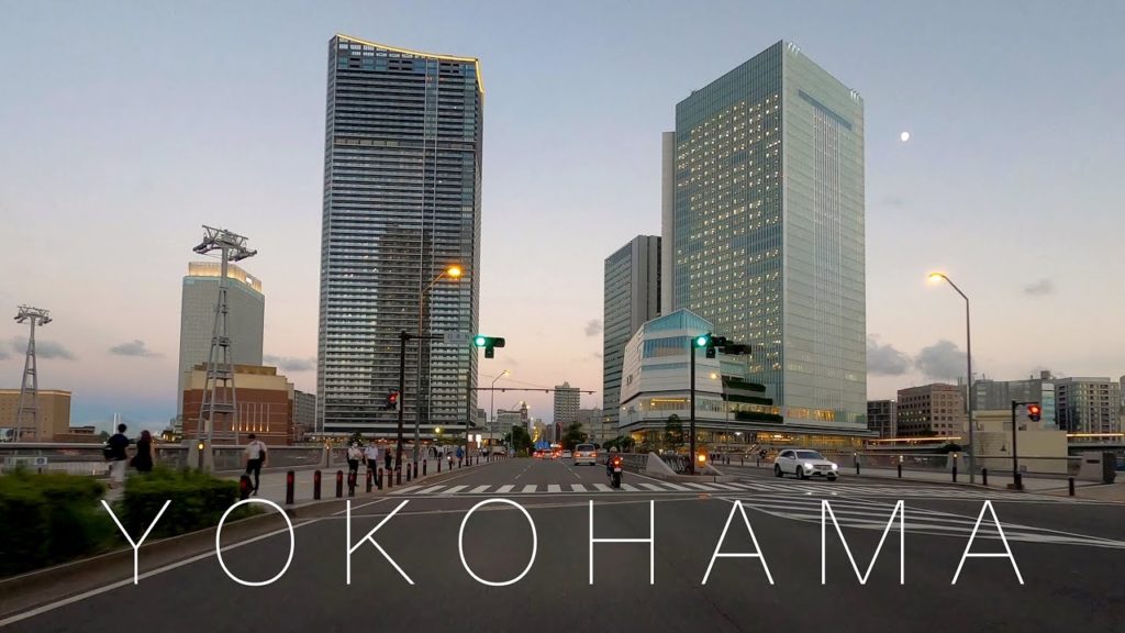 川崎—横浜の夕日ドライブ - 4K Go to Yokohama at sunset｜Drive in Japan